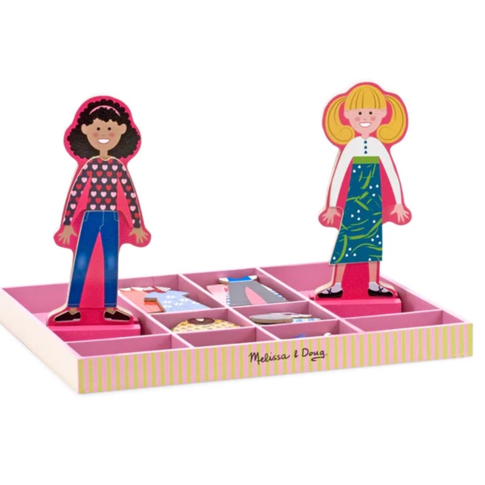 Melissa and Doug Abby & Emma Magnetic Dress-Up Set